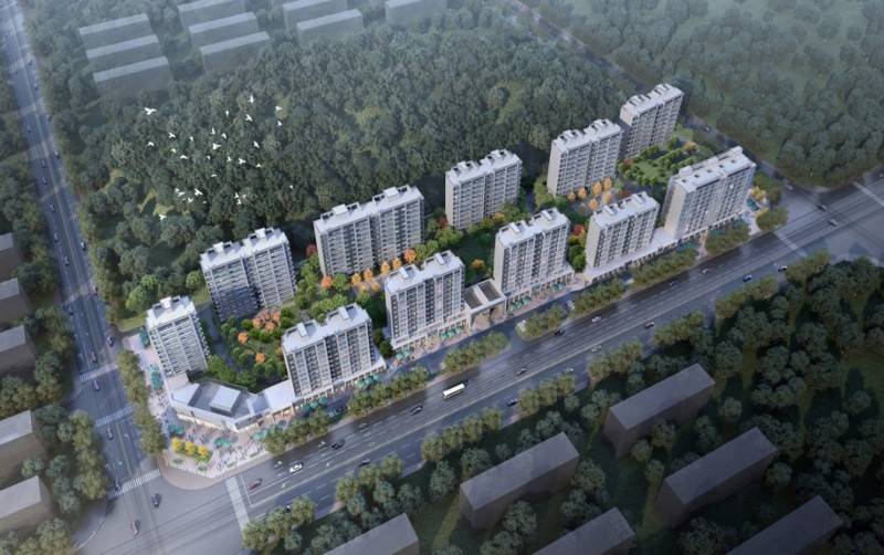 正荣鹤亭熙青府实景图