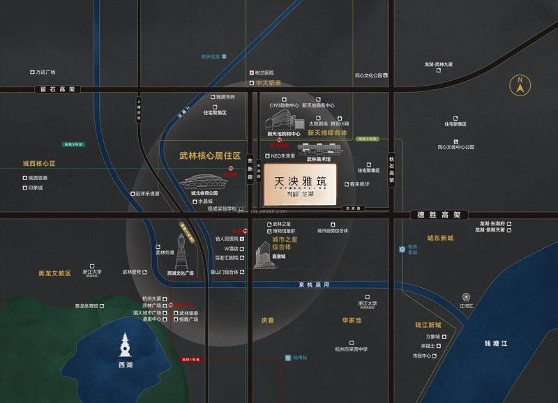 兴耀龙湖天泱雅筑实景图